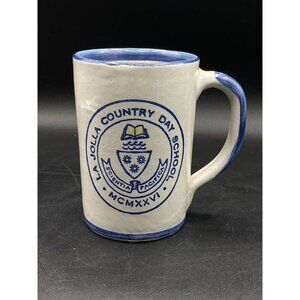 La Jolla Country Day School Louisville Stoneware Mug 4.75” Scientia Pacifica